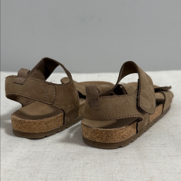 H&M Kids Toddlers Ankle Strap Taupe Sandals size 12 - Picture 4 of 7